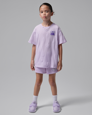 Jordan Little Kids' Printed Oversized T-Shirt. Nike.com